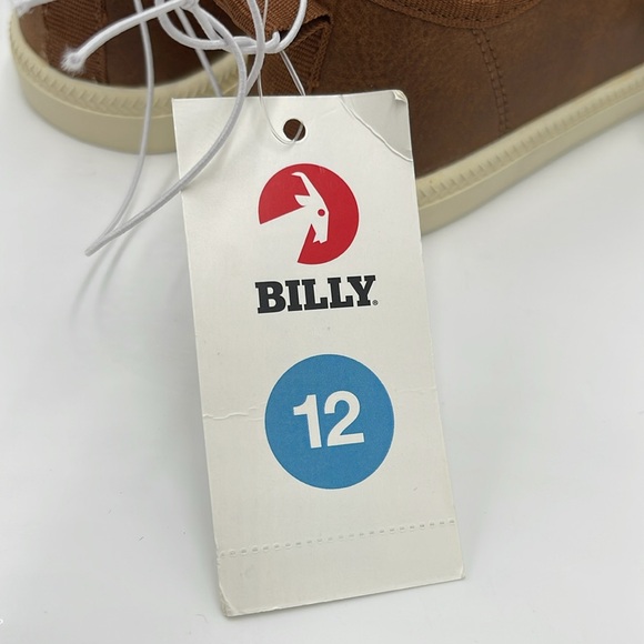 NWT Billy Footwear Harbor Essential Low Top Brown Sneakers Size 12 - Picture 8 of 15